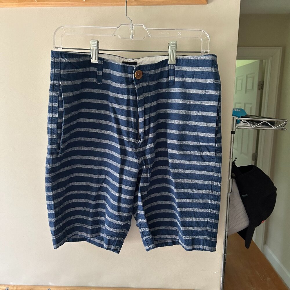 J. Crew 9" Linen/Cotton Beach Shorts - MINT!